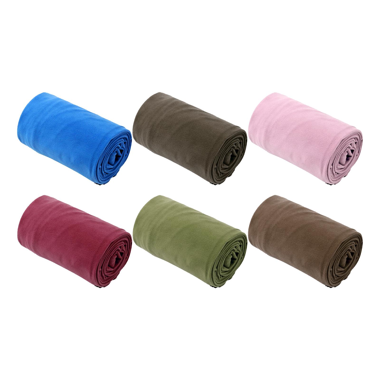 Fleece Sleep Bag - Coperta da campeggio Cuscino Fodera per