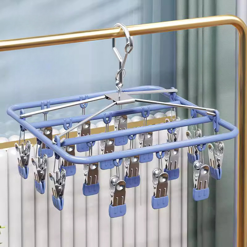 Baby Clothing Drying Rack - Stendibiancheria Multiuso in Acciaio Inossidabile per