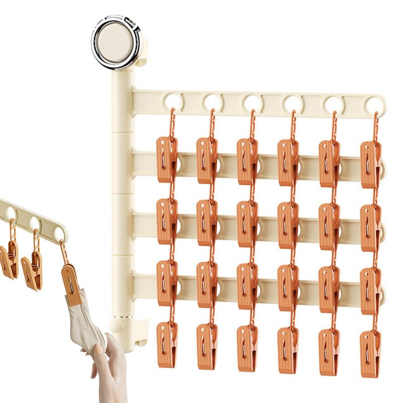 Baby Clothing Drying Rack - Stendibiancheria stendibiancheria da viaggio girevole per