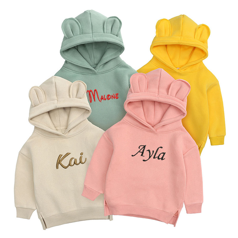 Baby Clothing Jumpers - Felpa con cappuccio per orso per