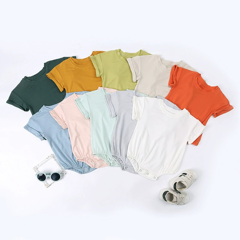 Bamboo Bodysuit Baby - Tutina Estiva in Fibra di Bambù