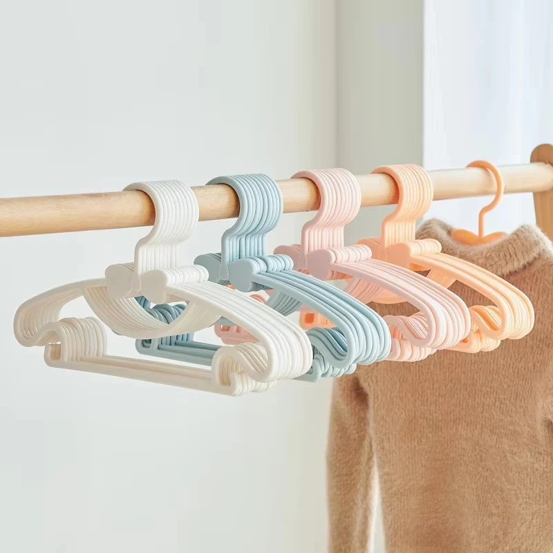 Baby Clothes Organiser - 10 Pezzi Appendiabiti per Bambini, Espositori