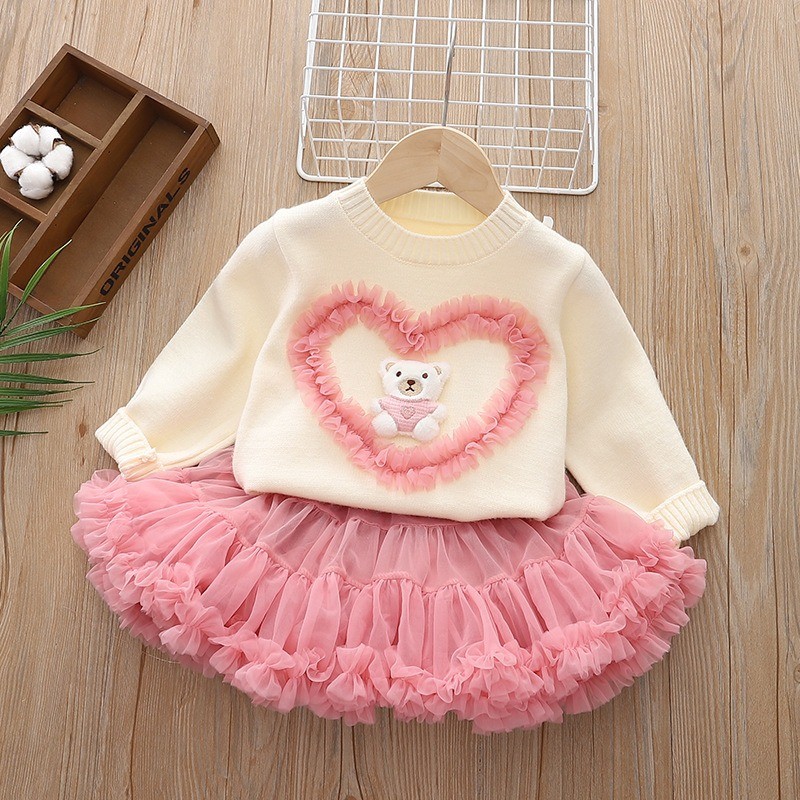 Baby Clothing Jumpers - Set maglione da ragazza Autunno e