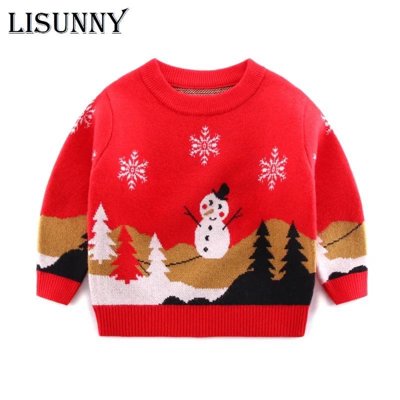 Baby Clothing Jumpers - 2025 Autunno Inverno Kid Natale Maglione