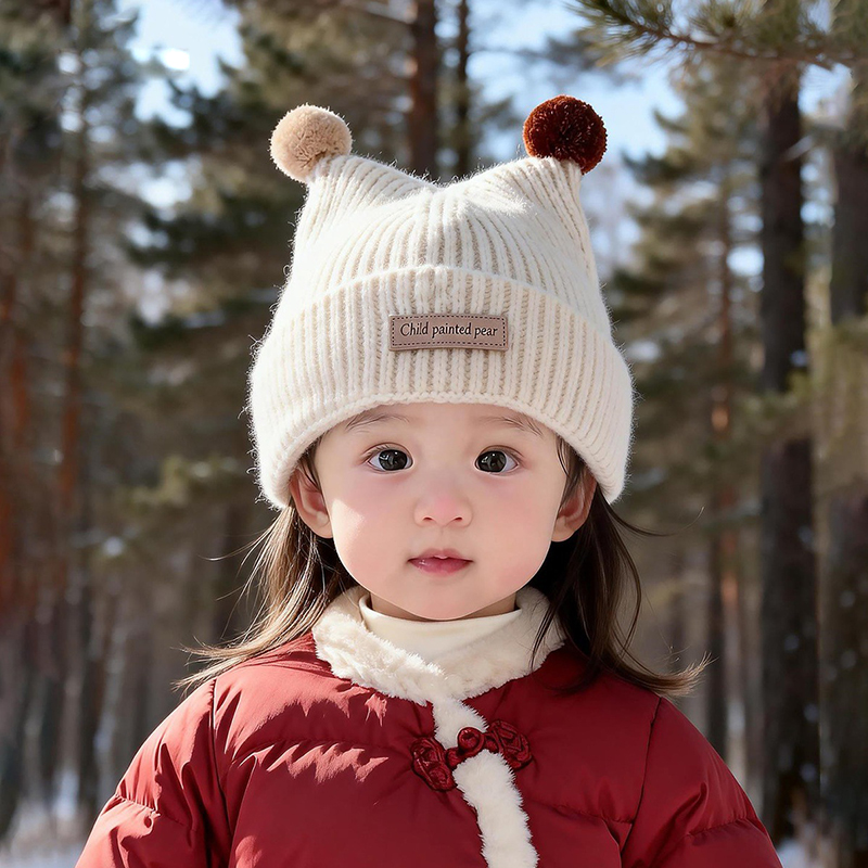 Baby Hat Beanie - Cappello Lavorato a Maglia per Bambini