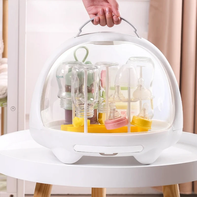 Baby Clothing Drying Rack - Stendino per biberon Scatola portaoggetti antipolvere