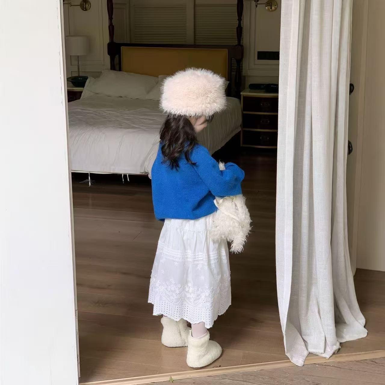 Baby Clothing Jumpers - Maglione Lavorato a Maglia per Bambine