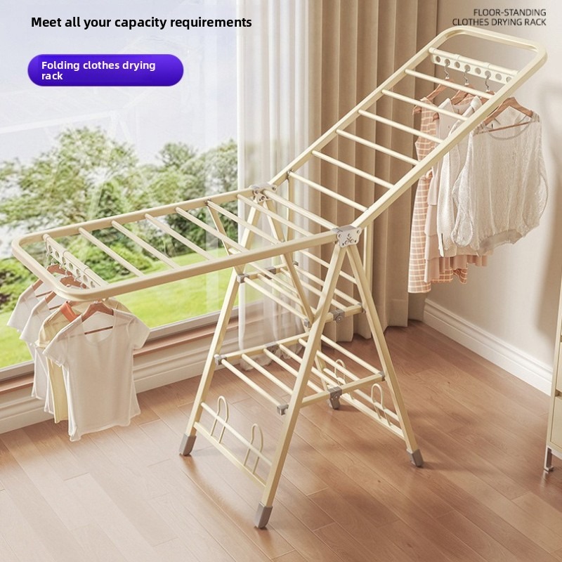 Baby Clothing Drying Rack - Stendibiancheria Pieghevole da Interno ed Esterno,