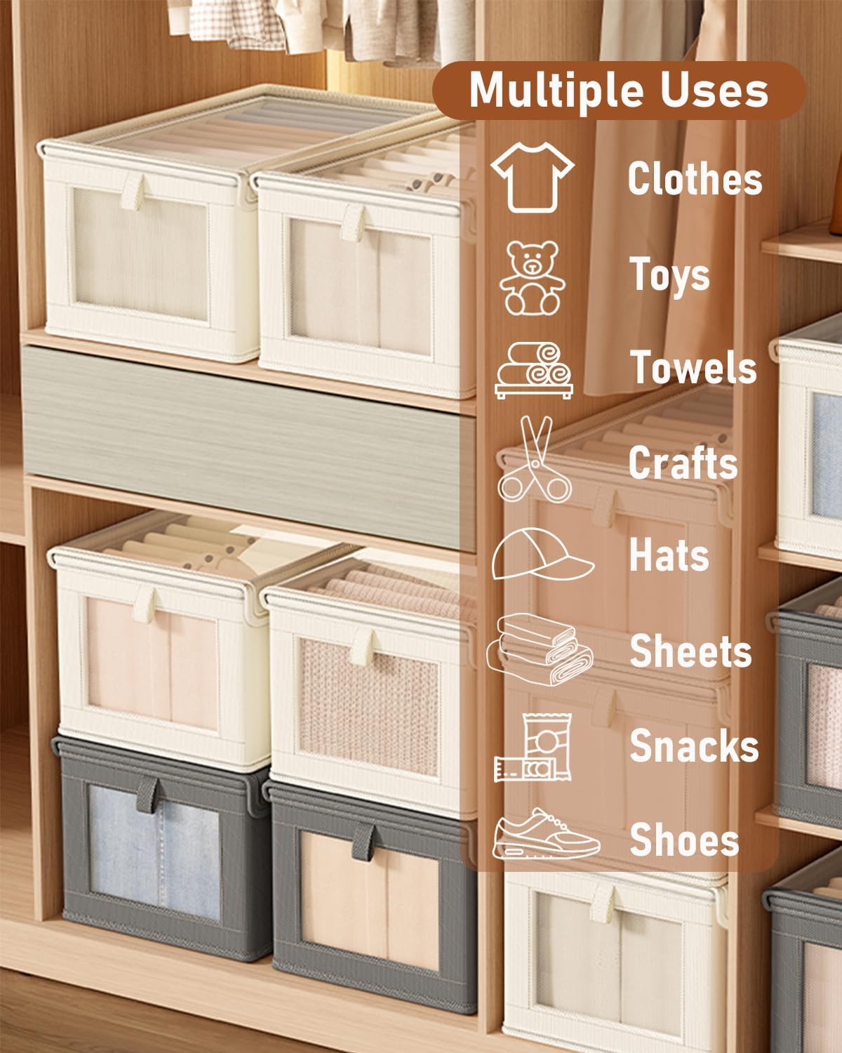 Scatola portaoggetti pieghevol - Baby Clothes Organiser recensione e prezzo