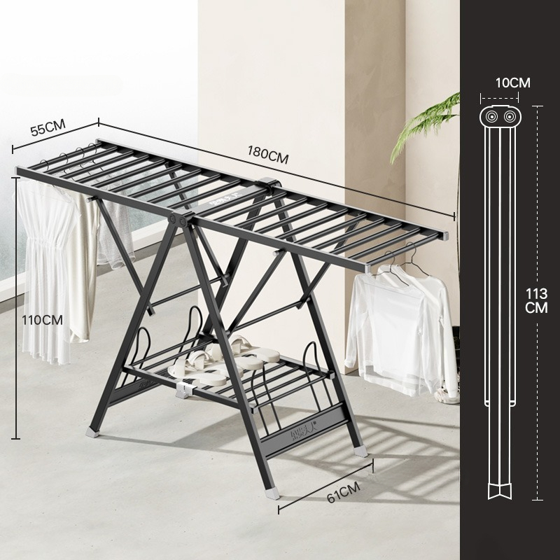 Appendiabiti pieghevole quattr - Baby Clothing Drying Rack recensione e prezzo