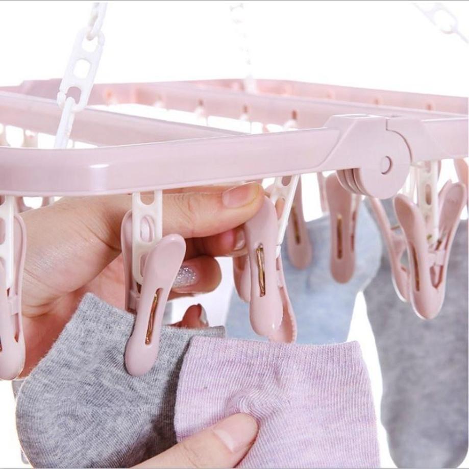 1 Pcs 32 Clips Abbigliamenti p - Baby Clothing Drying Rack recensione e prezzo