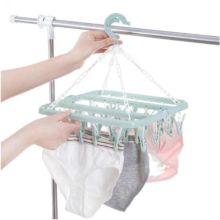 1 Pcs 32 Clips Abbigliamenti p - Baby Clothing Drying Rack recensione e prezzo