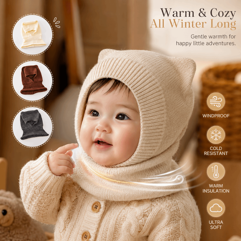 Nuovo Cappello Balaclava in La - Baby Hat Beanie recensione e prezzo