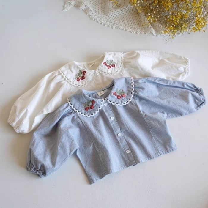 Camicie Ricamate per Bambine 0 - Baby Clothing Embroidery recensione e prezzo