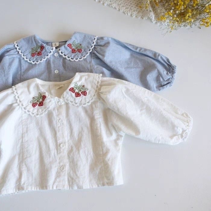Camicie Ricamate per Bambine 0 - Baby Clothing Embroidery recensione e prezzo