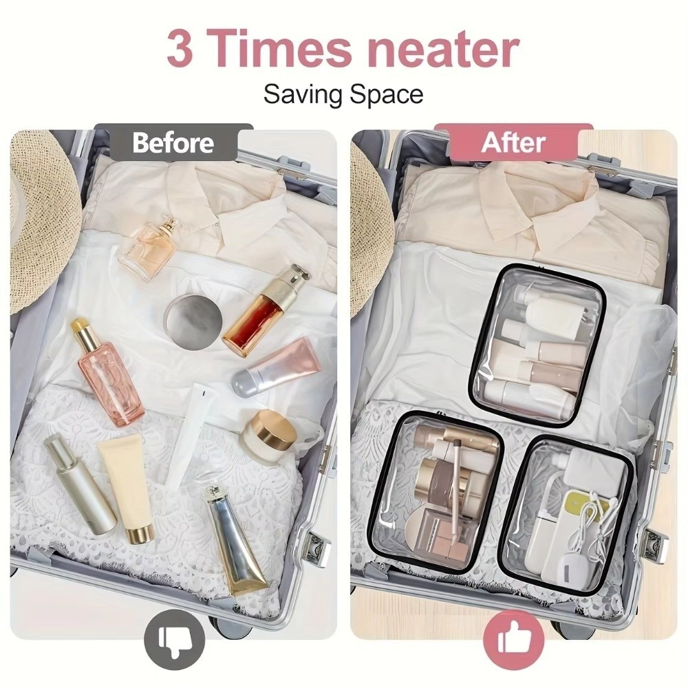 Borsa da Toilette Trasparente  - Baby Clothes Organiser recensione e prezzo