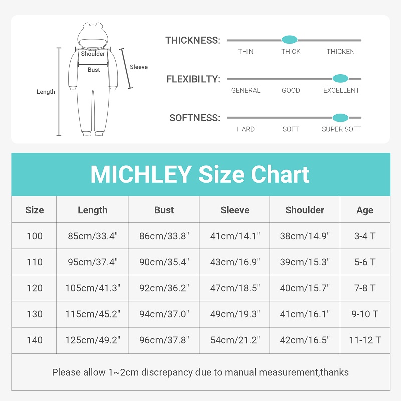 MICHLEY Pigiama con cappuccio  - Fleece Sleep Bag recensione e prezzo
