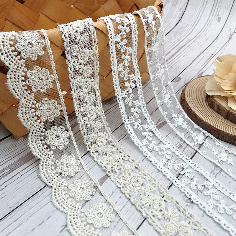 3 metri/lotto ricamo bianco be - Baby Clothing Embroidery recensione e prezzo