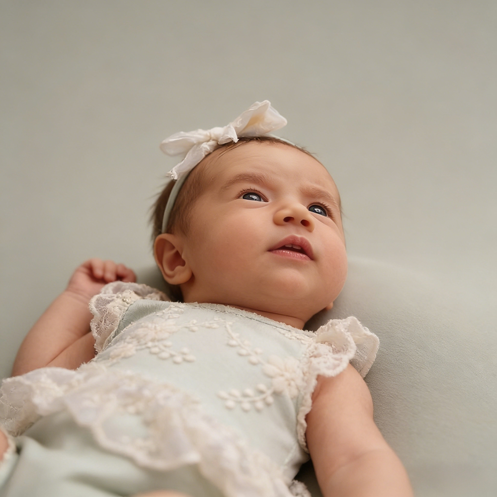 Tutina in Pizzo Verde Pastello - Baby Clothing Embroidery recensione e prezzo