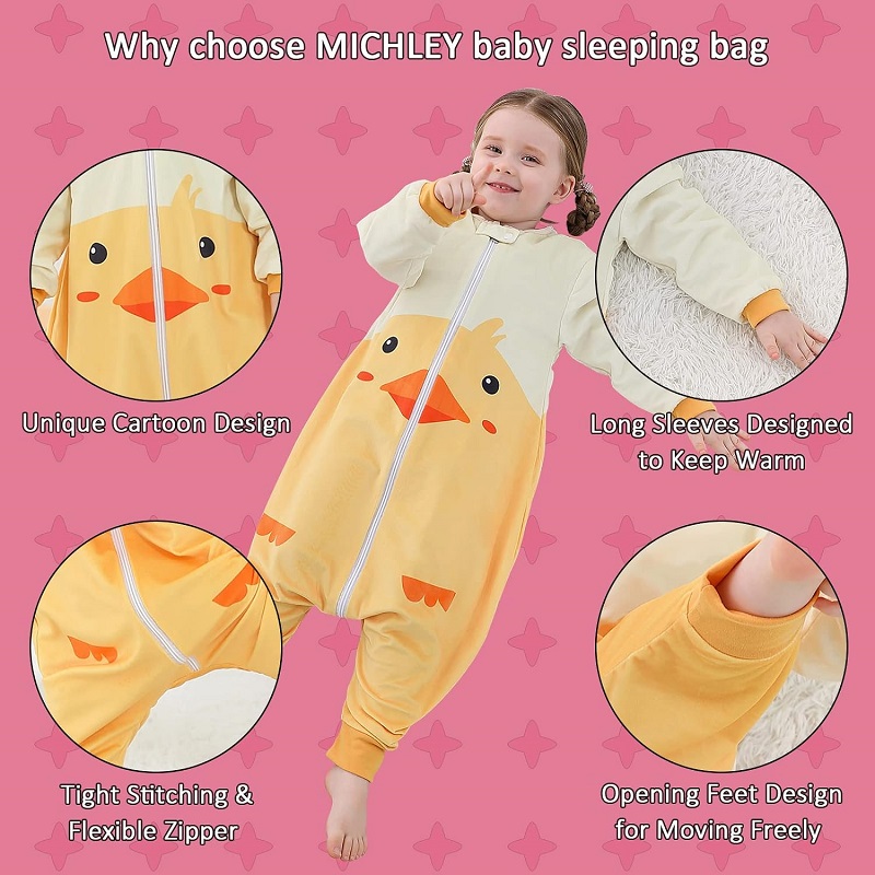 MICHLEY Halloween Cute Duck Ca - Fleece Sleep Bag recensione e prezzo