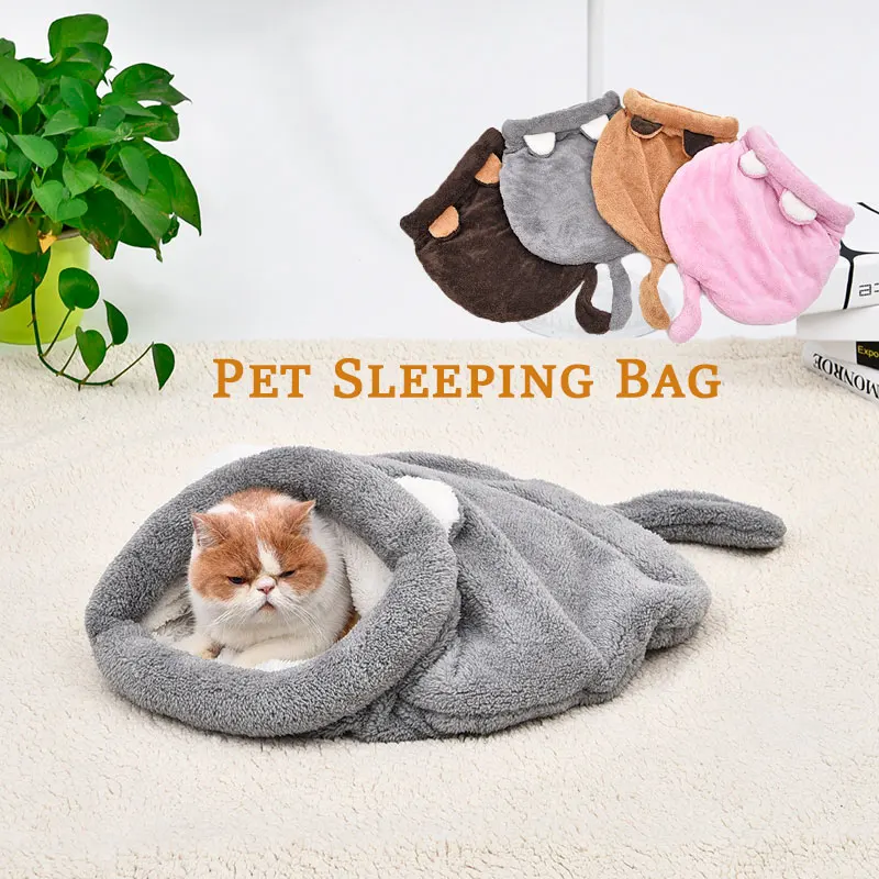 Caldo pile di corallo gatto sa - Fleece Sleep Bag recensione e prezzo